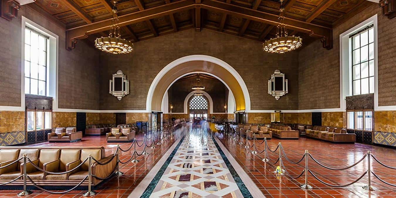 a train station with old designs union station in downtown la dorothy chandler pavilion art galleries la live fun place la opera food tour alameda st old bank building